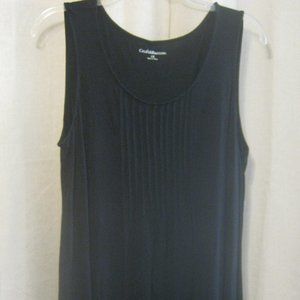 Croft & Barrow 1X Black Dress